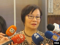 台灣執政黨國民黨立委羅淑蕾（美國之音張永泰拍攝）