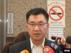 台灣在野黨國民黨立委江啟臣(美國之音張永泰拍攝)