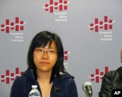 “大學師生監察無良企業行動”項目幹事陳詩韻