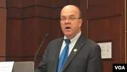 美國國會及行政當局中國委員會主席麥戈文眾議員 (資料圖片)