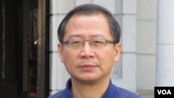 台灣在野黨國民黨立委吳志揚(美國之音張永泰拍攝)