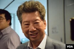 行政會議成員湯家驊。（美國之音湯惠芸攝）