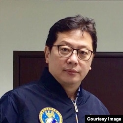 位於台北的國防安全研究院副研究員侍建宇(照片提供:侍建宇)