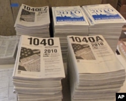 2010年报税表及指南