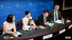 美国保守派智库传统基金会举办研讨会，探讨中国亟待解决的宗教迫害加剧问题。 (美国之音萧雨拍摄)