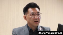 台灣在野黨國民黨立委江啟臣(2018年11月1號資料照片)