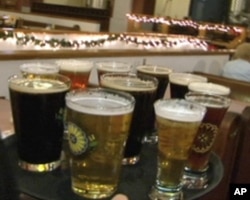 教堂啤酒屋的各式精酿啤酒