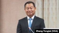 台灣國家安全局長李翔宙 (美國之音張永泰拍攝)