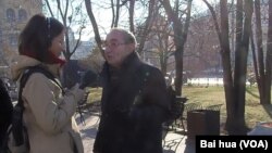 紀念碑人權組織領導人羅津斯基(美國之音白樺拍攝)