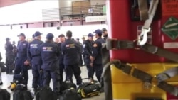 洛杉矶县消防精英驰援尼泊尔震灾