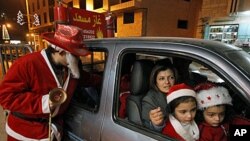 參加聖城伯利恆聖誕節慶人數達多年最高