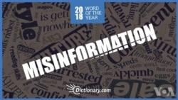 “错误信息”成为年度词汇