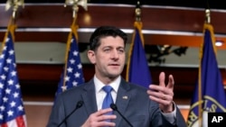 美國眾議院議長保羅瑞安。（2018年3月22日）