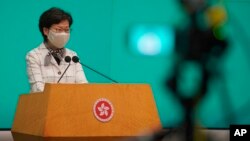 香港特首林鄭月娥 （資料圖片）