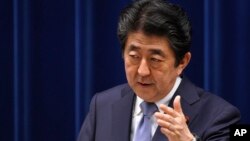 日本首相安倍晉三。(資料圖片)