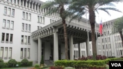 台灣外交部大樓(美國之音張永泰拍攝)