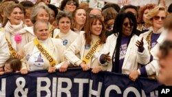 美国堕胎权抗议