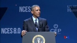 2015-08-25 美國之音視頻新聞:奧巴馬宣佈清潔能源計劃