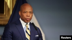 Мэр Нью-Йорка Эрик Адамс