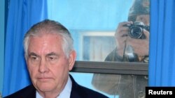 美國國務卿蒂勒森 (資料圖片)