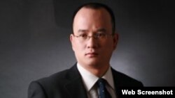 中國知名法律人士郝勁松。 （民生觀察推特賬戶截圖）