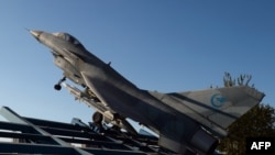 中國的“殲-10”戰鬥機(資料圖片)