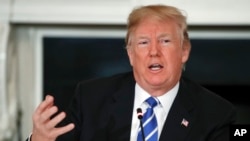 美国总统川普在白宫国宴厅讲话（2018年2月12日）