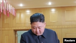 北韓領導人金正恩參加最高人民會議議員選舉。