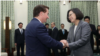 蔡英文：台灣會和美國有更多互訪和交流