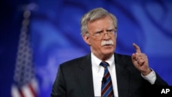 前美國駐聯合國大使約翰博爾頓2017年2月24日在保守黨政治行動會議（CPAC）上發表講話。