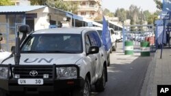 联合国观察员4月26日离开联合国在大马士革的办事处