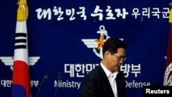 南韓國防部發言人金玟奭(資料圖片)