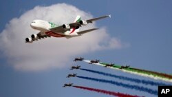 杜拜2019年航展資料照。