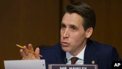 資料照：共和黨聯邦參議員喬什·霍利。