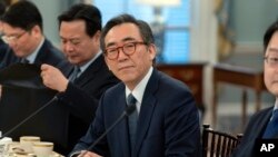 南韓外交部長官趙兌烈（美聯社）