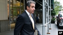 美国总统特朗普的前私人律师迈克尔·科恩