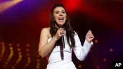 Співачка Джамала, архівне фото. AP Photo/Sergei Chuzavkov
