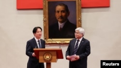 2025年3月6日，台灣總統賴清德與台積電董事長兼執行長魏哲家在台北總統府舉行記者會。