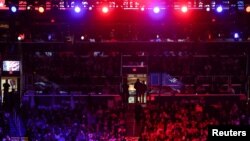 Стивен Миллер выступает на митинге в Вашингтоне, 19 января 2025 года REUTERS/Evelyn Hockstein