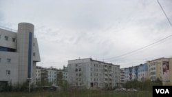 普京重视远东发展。当地主要城市雅库特市中心。