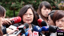 台灣民進黨總統候選人蔡英文(資料圖片)