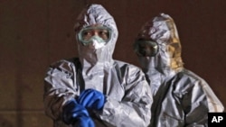 日本福岛核电站泄露放射性物质(2011年3月13号资料照)