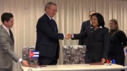 2016-12-13 美國之音視頻新聞: 谷歌與古巴政府簽署合作協議