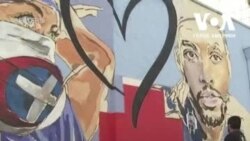 Каліфорнійський художник присвятив мурал медичним працівникам. Відео