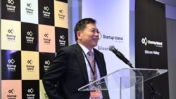 2025年1月13日, 台灣國發會主委劉鏡清在美國加州帕洛阿爾托（Palo Alto）主持台灣在矽谷新創基地的開幕典禮(圖片來源：台灣國發會)