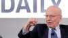 Руперт Мердок, принимает участие в презентации The Daily, 2 февраля 2011 г. в Нью-Йорке