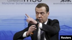 俄羅斯總理梅德韋傑夫在德國慕尼黑安全會議上指責西方重新啟動冷戰。