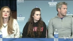 佛州枪击案一名受伤幸存者首度与媒体见面