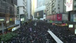 香港“國際人權日”大遊行 民陣稱80萬人上街 (粵語)