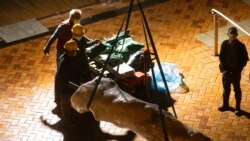 港大突徹夜拆卸六四國殤之柱, 丹麥雕塑家:野蠻可恥無法無天